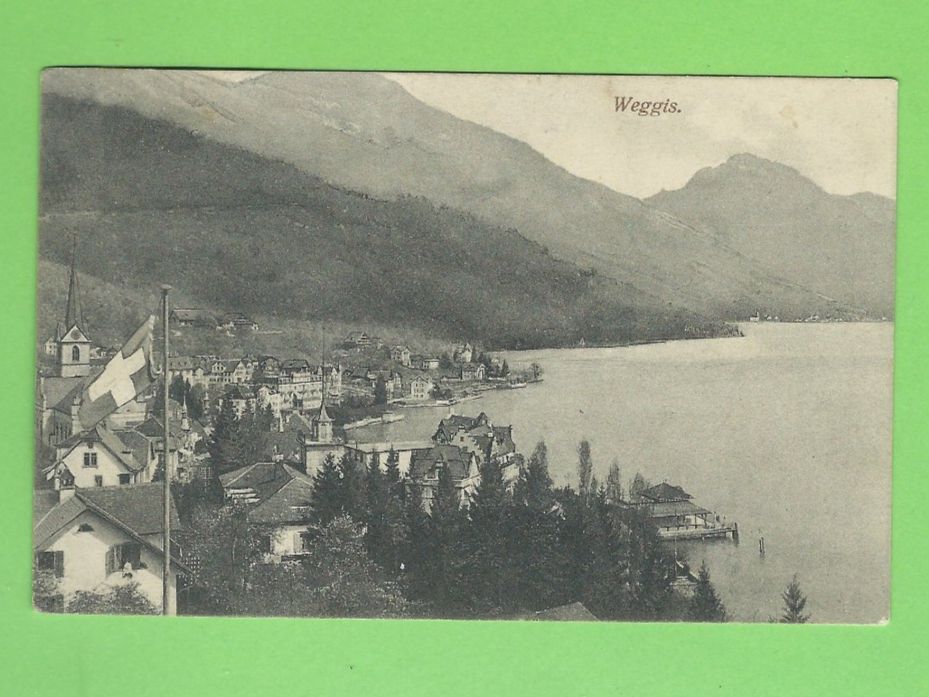 Cartoline postali: Weggis, Vierwaldstättersee – Usato da Zürich venduto da t24_de