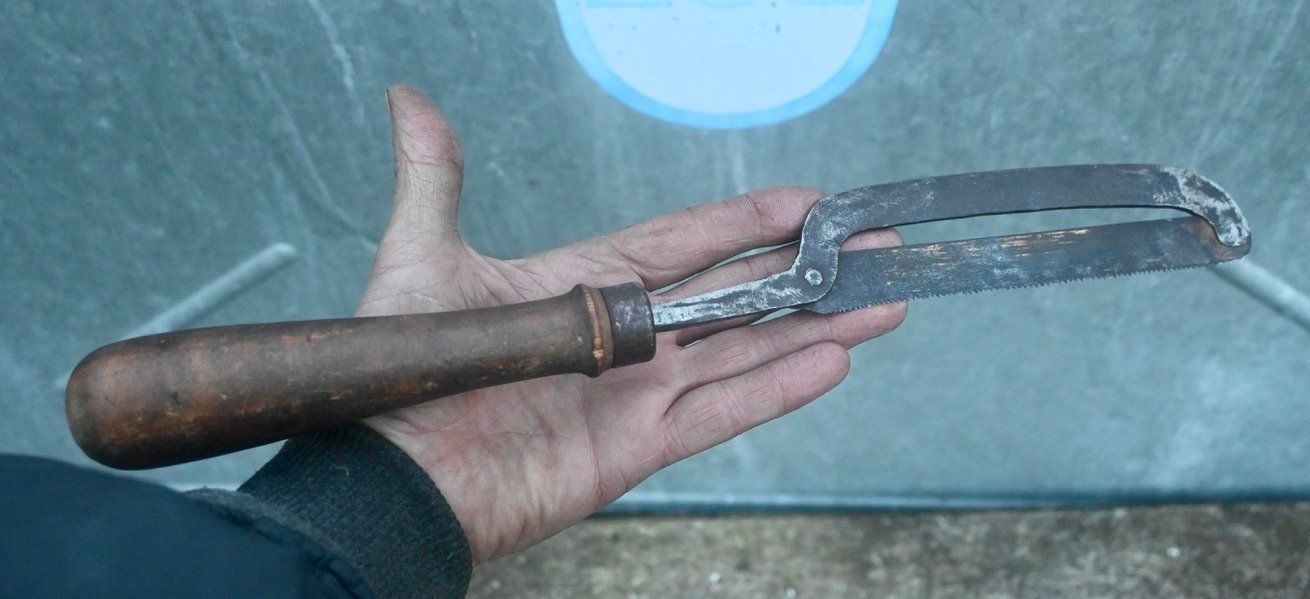 Seghe: antike HANDSÄGE Länge 40cm – Usato da Pfaffhausen venduto da mono_rec 2