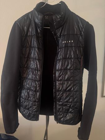Schwarze Falke Hybrid Jacke, neuwertig, Grösse S