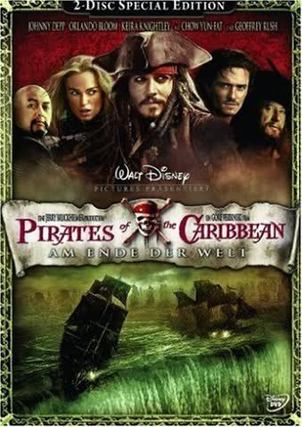 Tutti i DVDs: Fluch der Karibik 3 - Am Ende der Welt – Usato da Dietikon venduto da Ruempfli