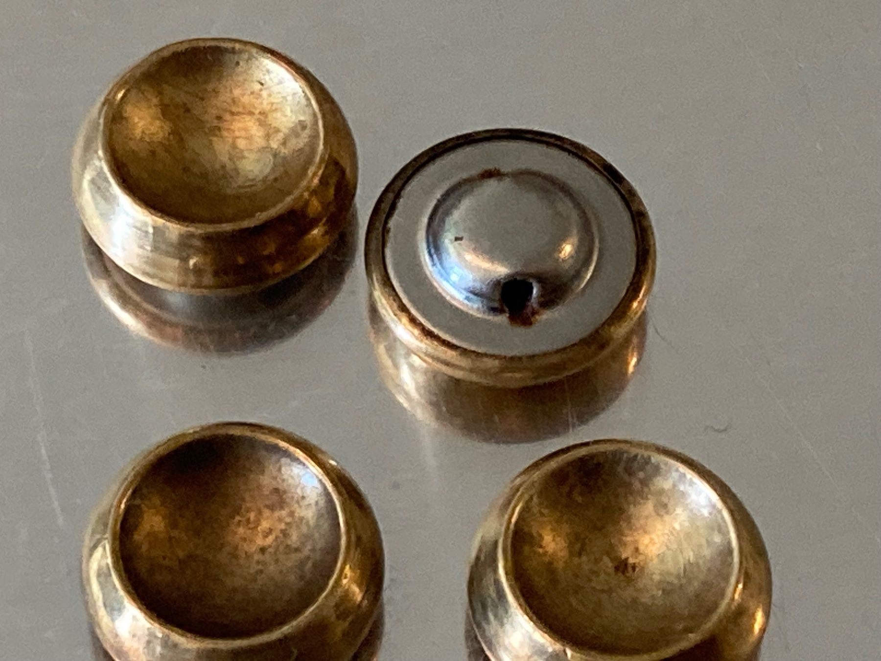 Bottoni: Boutons vintage en métal doré – Usato da Marly venduto da Antigona71 1
