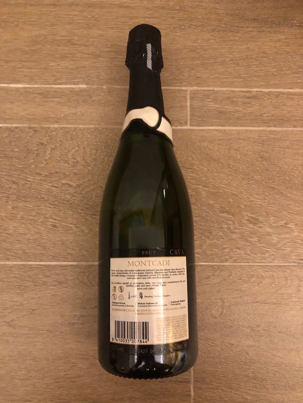 Wein: MONTCADI Cava Metodo Tradicional Brut – Neu und originalverpackt aus Wald ZH von mlnt 7