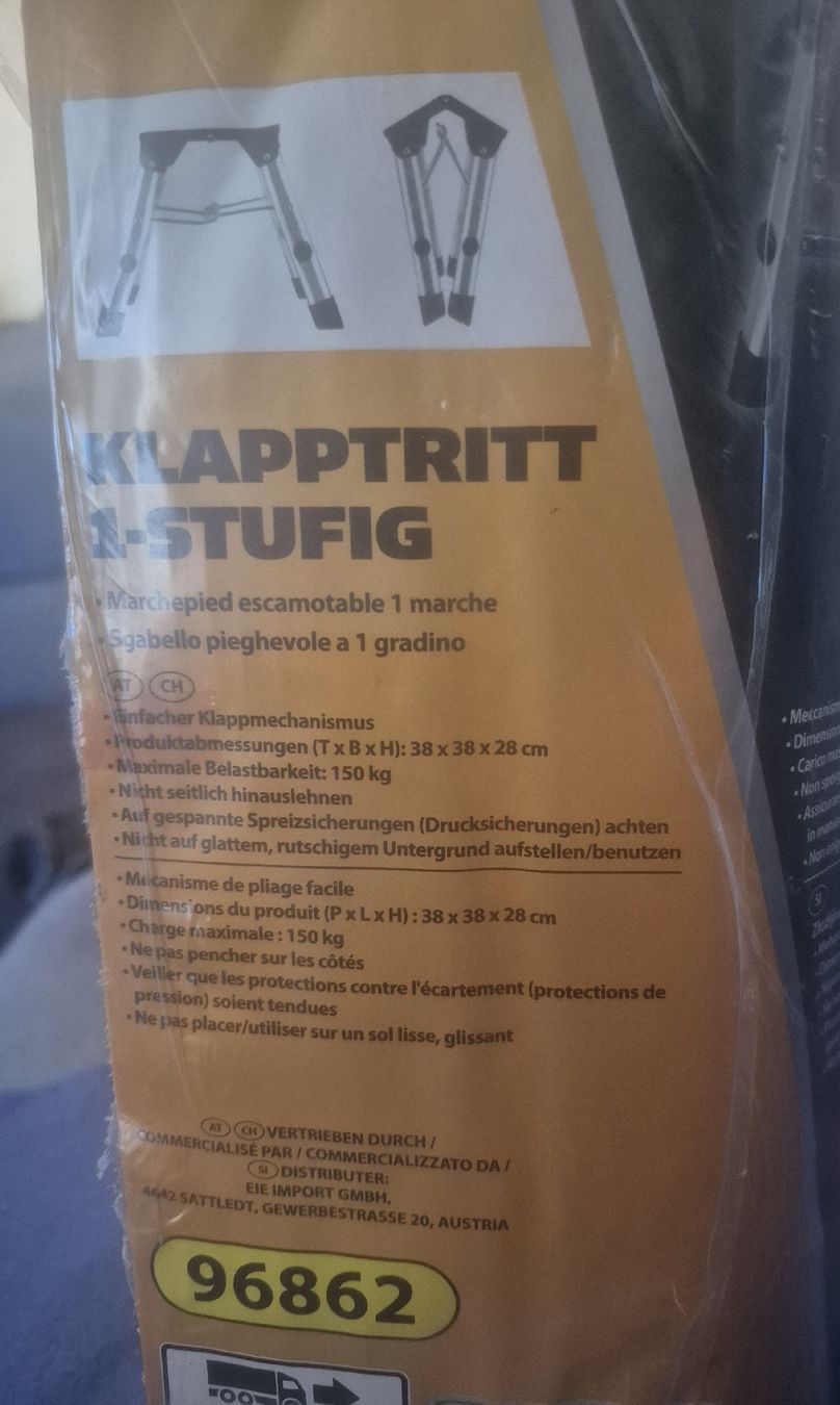 Echelles: Klapp Tritt – Neuf avec emballage d'origine à Winznau par Diabetes 2