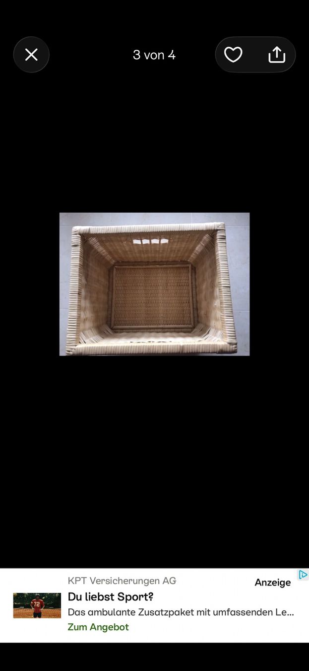 Altro per la casa: Korb Körbe Weidengeflecht 40x32x32 – Usato da Arisdorf venduto da Delfina010 2