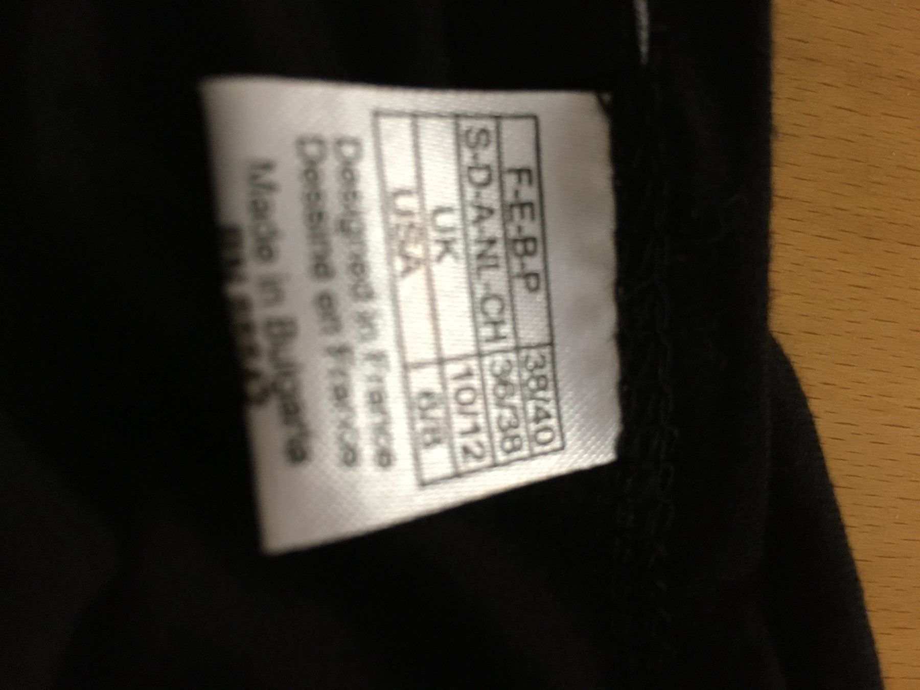 La Redoute T-shirt: LA REDOUTE Nachtshirt, Gr. 38, schwarz – Usato da Arni AG venduto da Mimo007 2