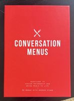 The School of Life: Conversation Menu
