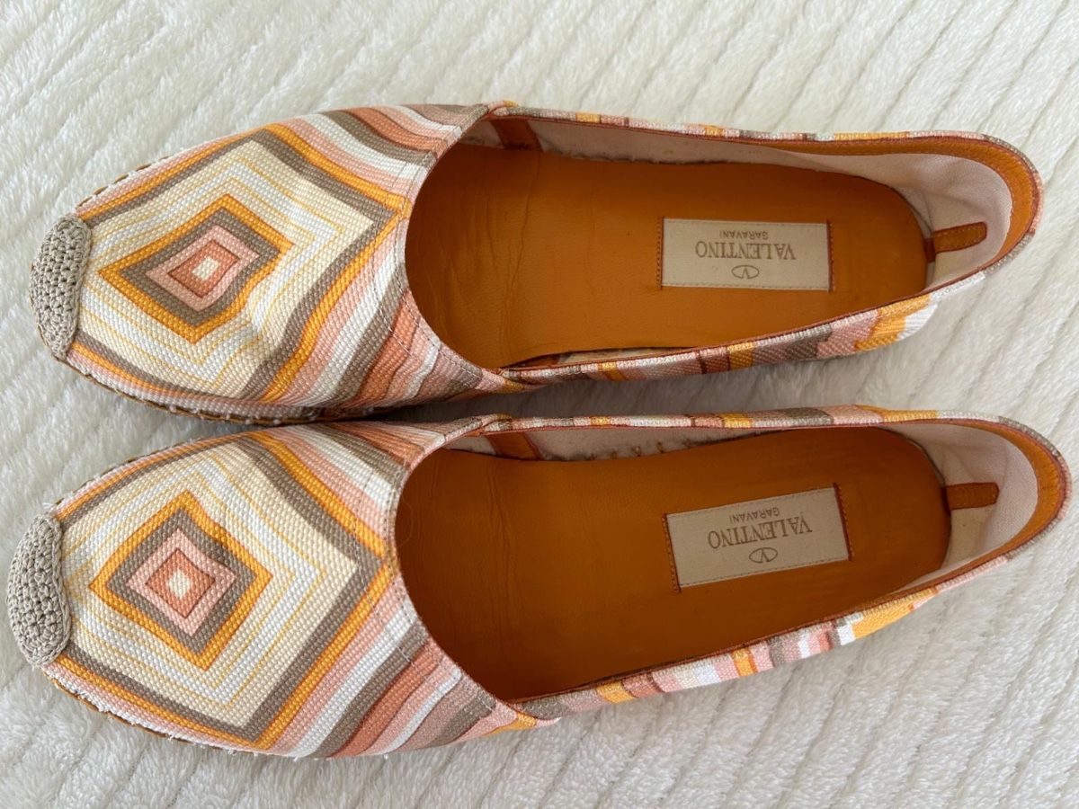 Valentino Damenschuhe: Valentino Espardillrs Gr. 39 Segeltuch – Gebraucht aus Kerns von Kaefer2003 1