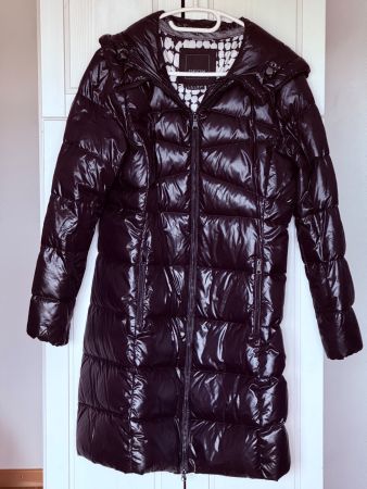 Manteau matelassé Geox noir taille 40 très bon état