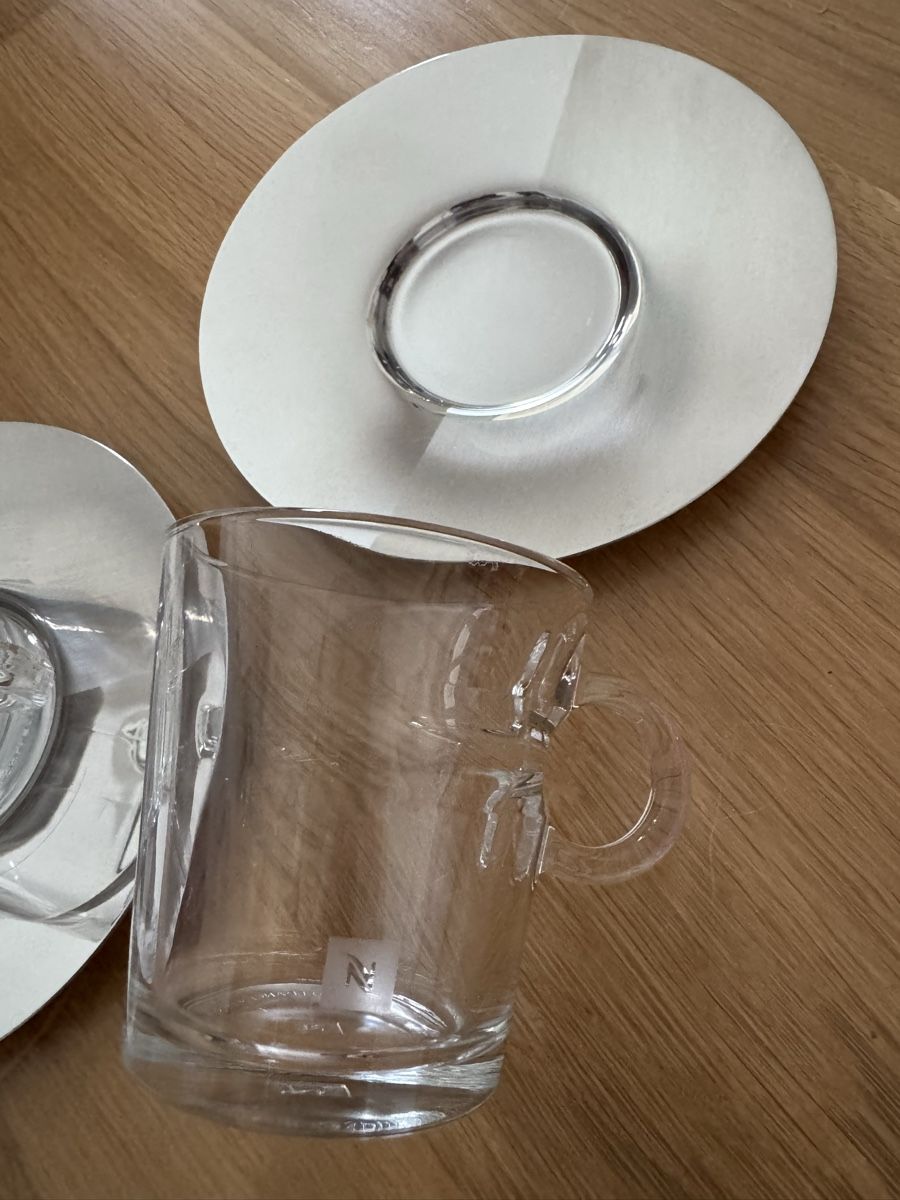Nespresso Bicchieri: 2 Nespresso Gläser  – Usato da Regensdorf venduto da scheissspiel 1