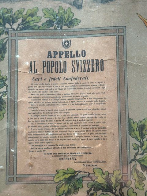 Documenti: RARISSIMO DOCUMENTO PRIMA GUERRA MONDIALE – Usato da Davesco-Soragno venduto da cap_67b9 4