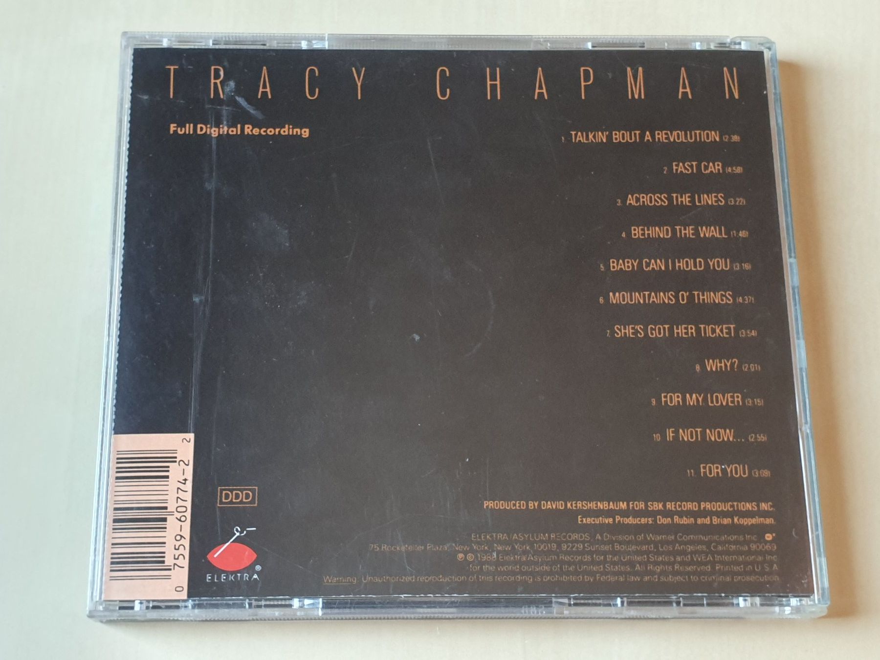 CD: Tracy Chapman – Usato da Stansstad venduto da collectorsshop 1
