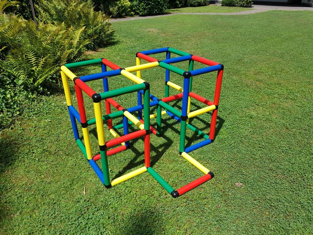 QUADRO CLIMBING PYRAMID - pyramide de grimpe pour enfant (Gebraucht) in ...