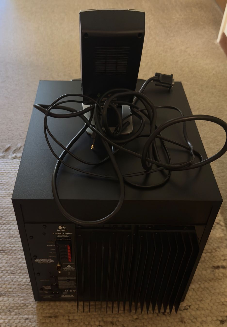 Logitech Home Cinema: Logitech Z-5500 Digital 5.1 THX Subwoofer – Usato da Alpnach Dorf venduto da MKM-Luzern-2002 2