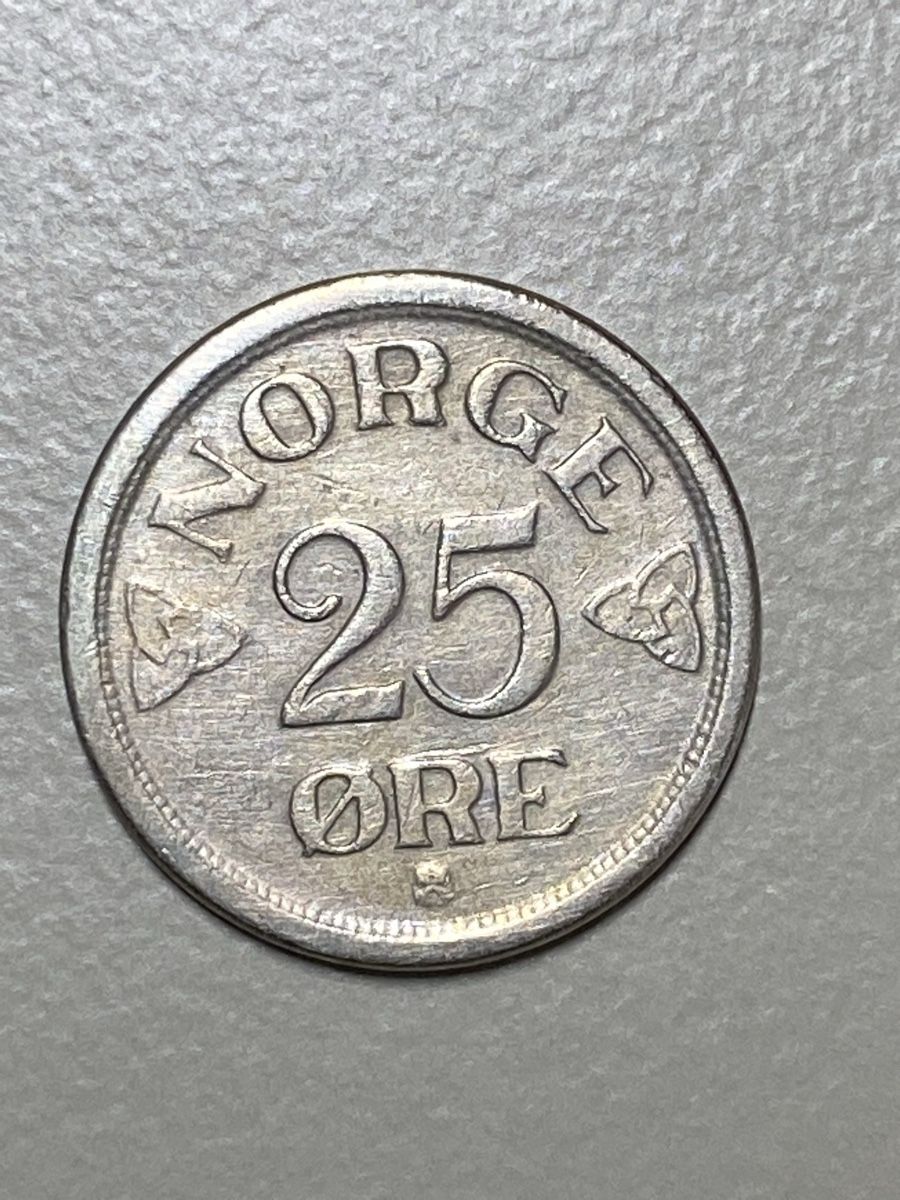 Tutti le monete: Norvège - 25 centimes - 1952 – Usato da Payerne venduto da Mike1682