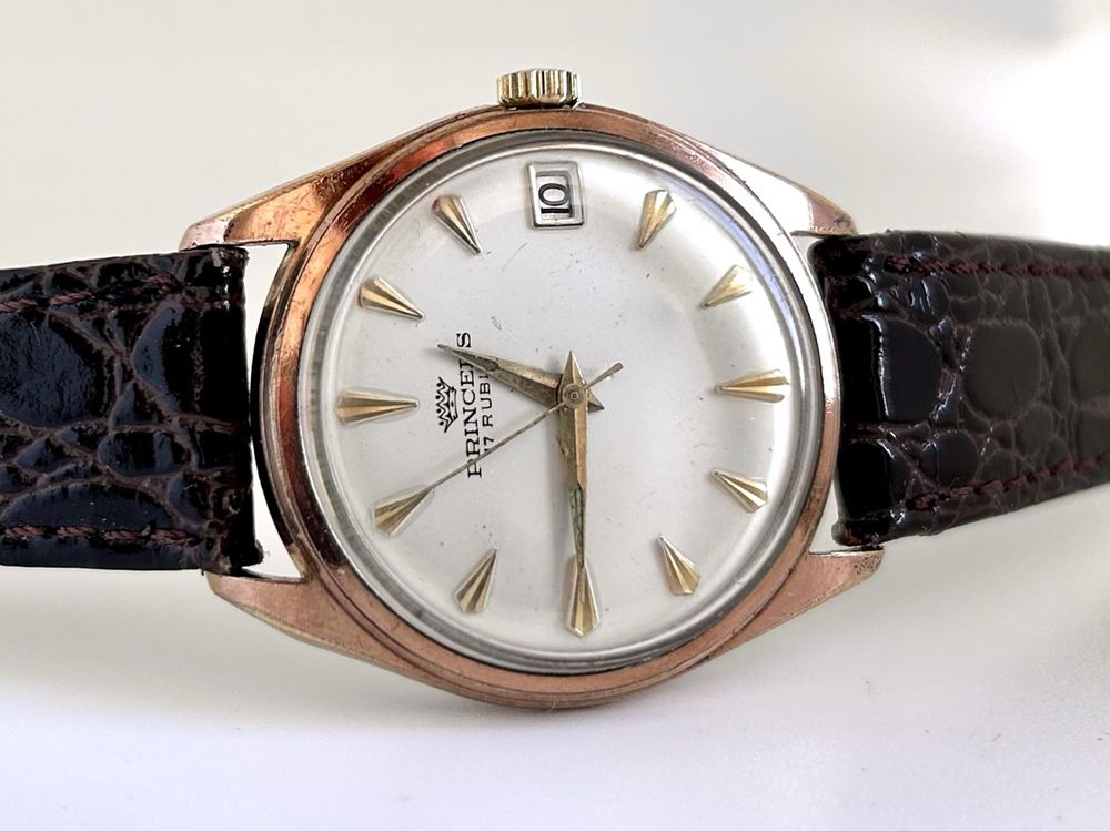 Montre Automatique Vintage Pringeps - 21 Rubis, Années 80, Acier Inox, étanche 50m