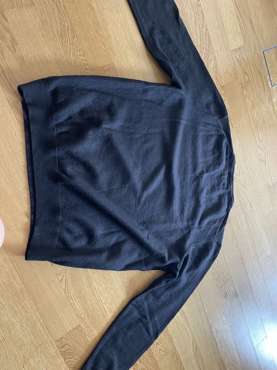 Maglioni & Felpe: Pullover BRICE Merino Pullover schwarz Herren Winter – Usato da Rüschlikon venduto da leo_mwz2 1