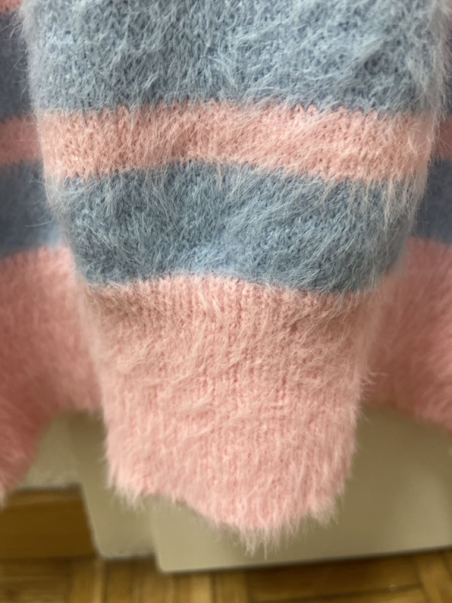 Maglioni & Felpe: Flauschiger Pullover, gestreift, Gr. L, Pastellfarben – Nuovo (secondo la descrizione) da Zuchwil venduto da matsinho 1
