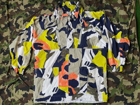 Vintage 80s Jacket Camo L'agression Sz L/XL made in Austria