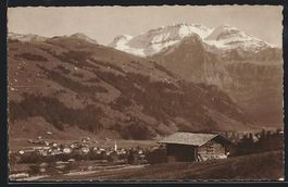 AK Lenk, Ortsansicht mit Wildstrubel