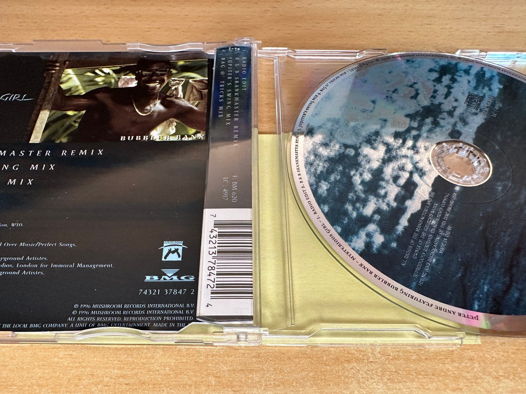 CD: Peter Andre Featuring Bubbler Ranx – Mysterious - Single CD – Usato da Rikon im Tösstal venduto da Alpenmutz 1