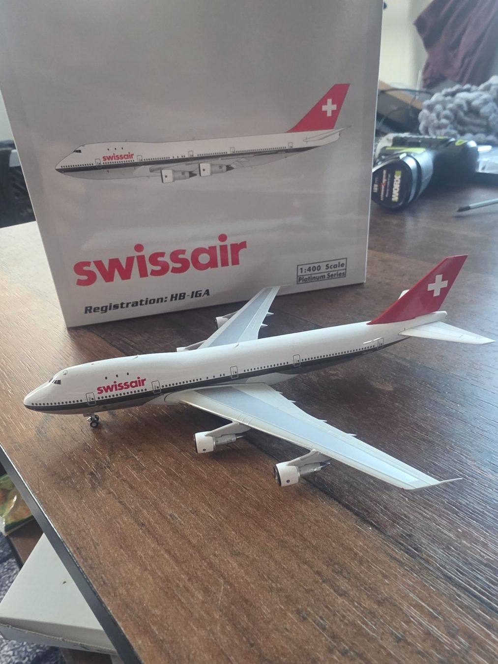 Swissair Kit di modellismo & Modellini statici: Boeing 747 Swissair – Usato da Siblingen venduto da Shiggi01