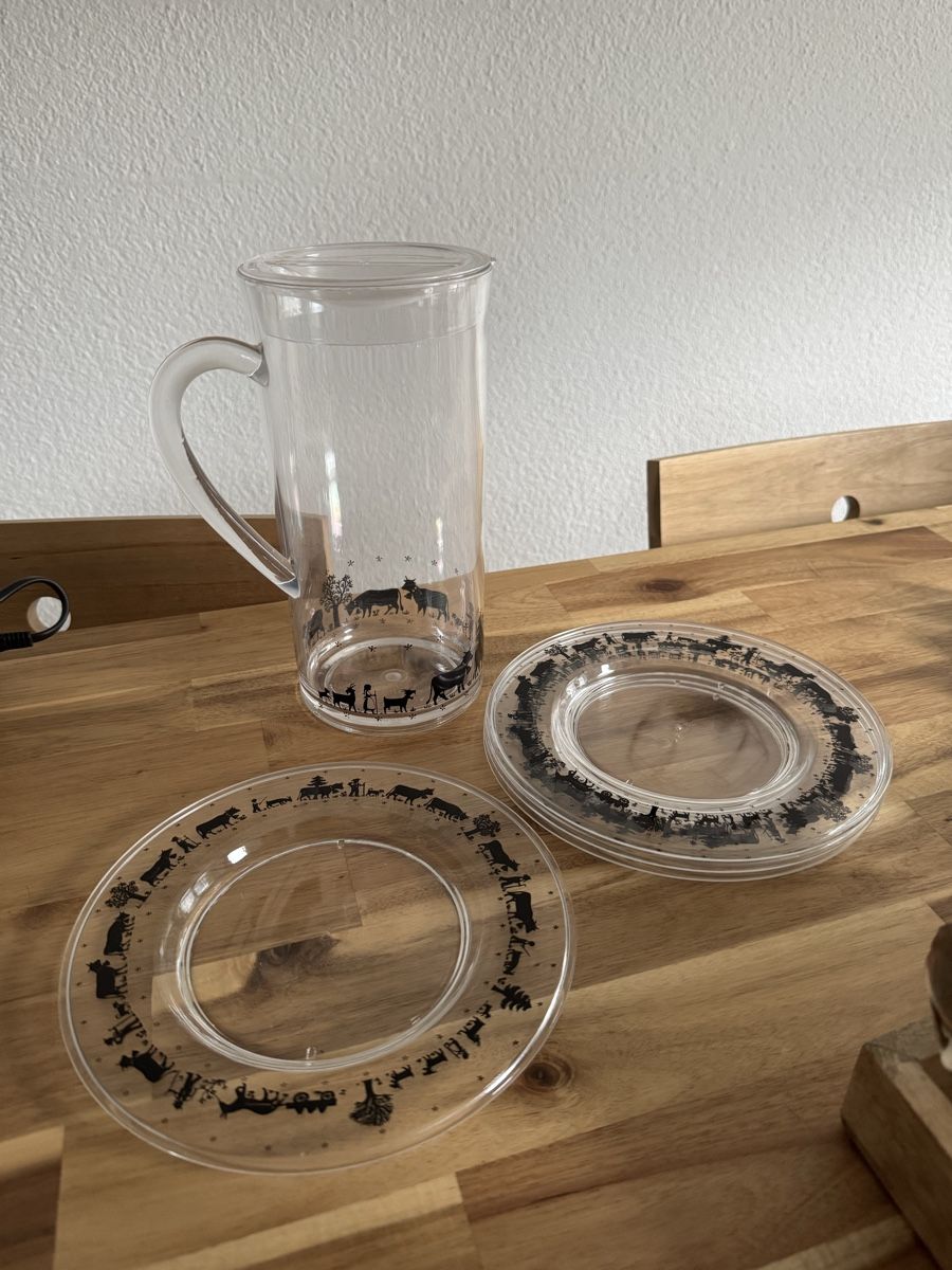 Migros Services de table: Scherenschnitt Geschirrset – Neuf (Voir description) à Schübelbach par Sambodscha