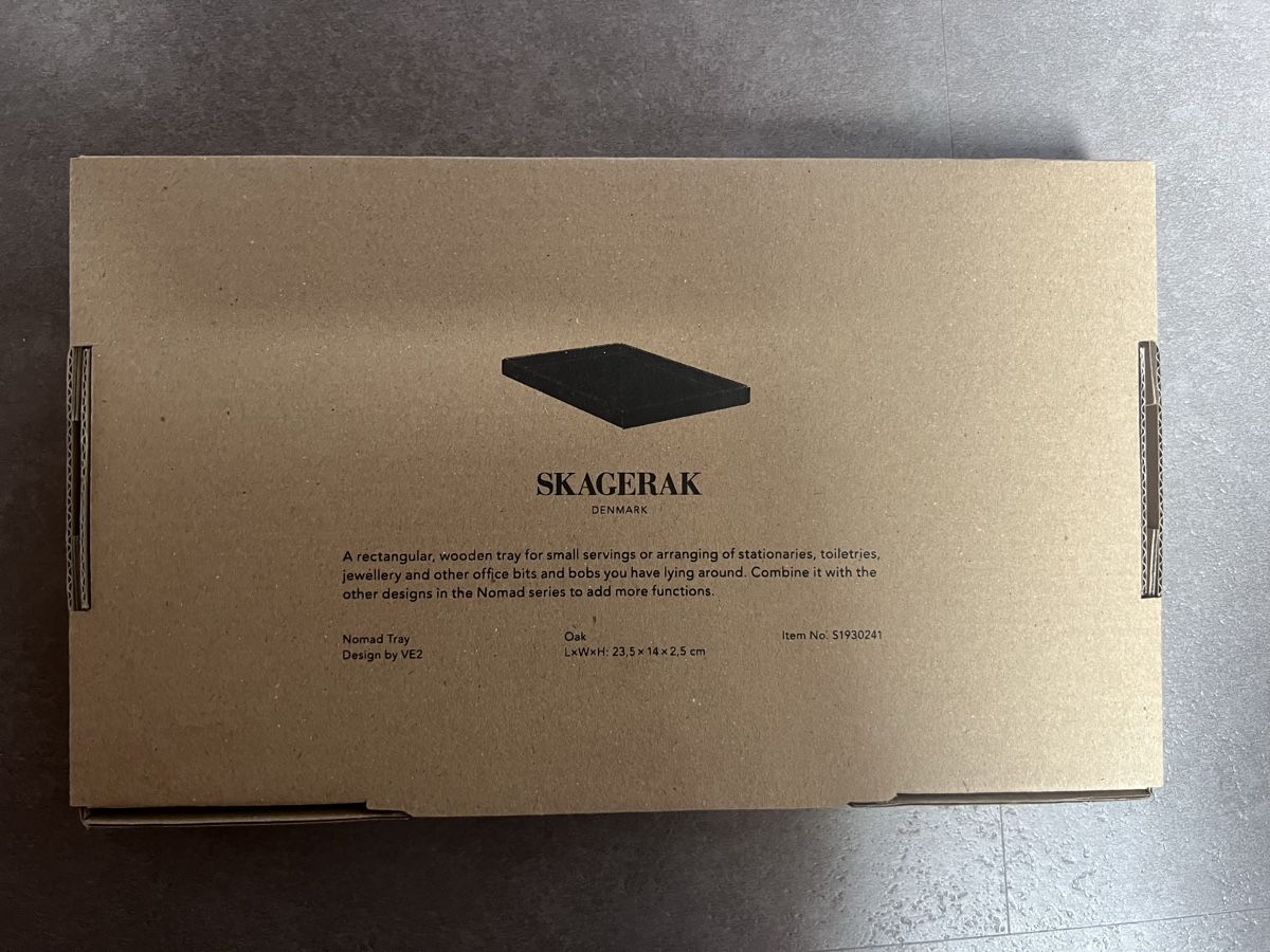 Pareti & Soffitti: Plateau bois neuf nomad tray oak – Nuovo e nell'imballaggio originale da Lugnorre venduto da cla_j6bq 2
