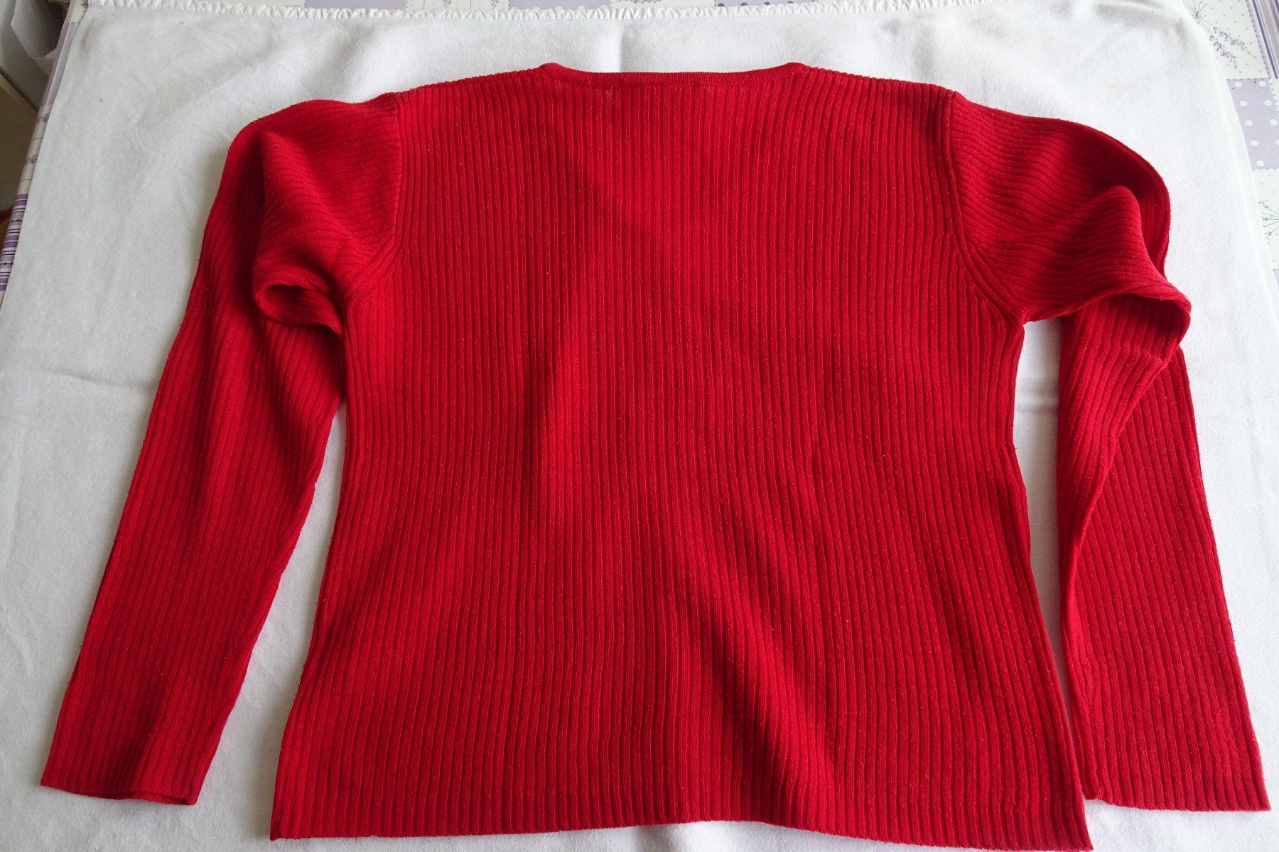 Maglioni & Felpe: rotes Shirt, Pullover ca. Gr. L – Usato da Strengelbach venduto da schmetterling20 3