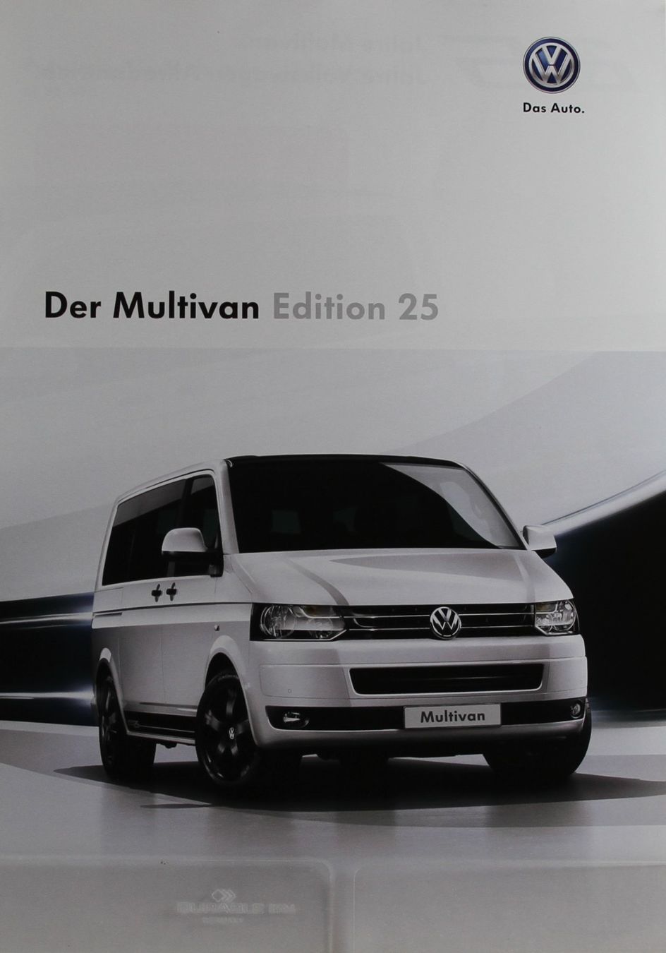 VW Dokumente: PROSPEKT/PREISLISTE | VW T6 MULTIVAN EDITION 25 | AB 01.2013 – Gebraucht aus Unterägeri von GIGOLOLIT 1