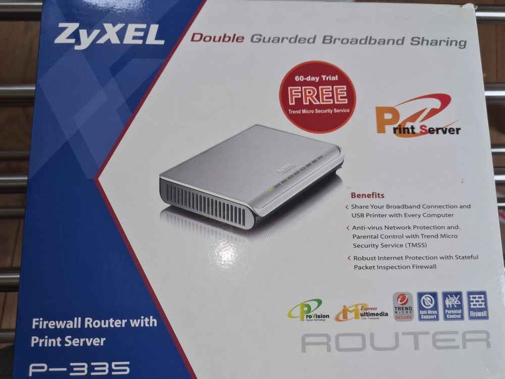 Firewall Router with Print Server Kaufen auf Ricardo