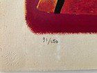 Grafica & Litografie: Gustave Singier, lithographie signée et numérotée – Usato da Fribourg venduto da inf_fk2l 3