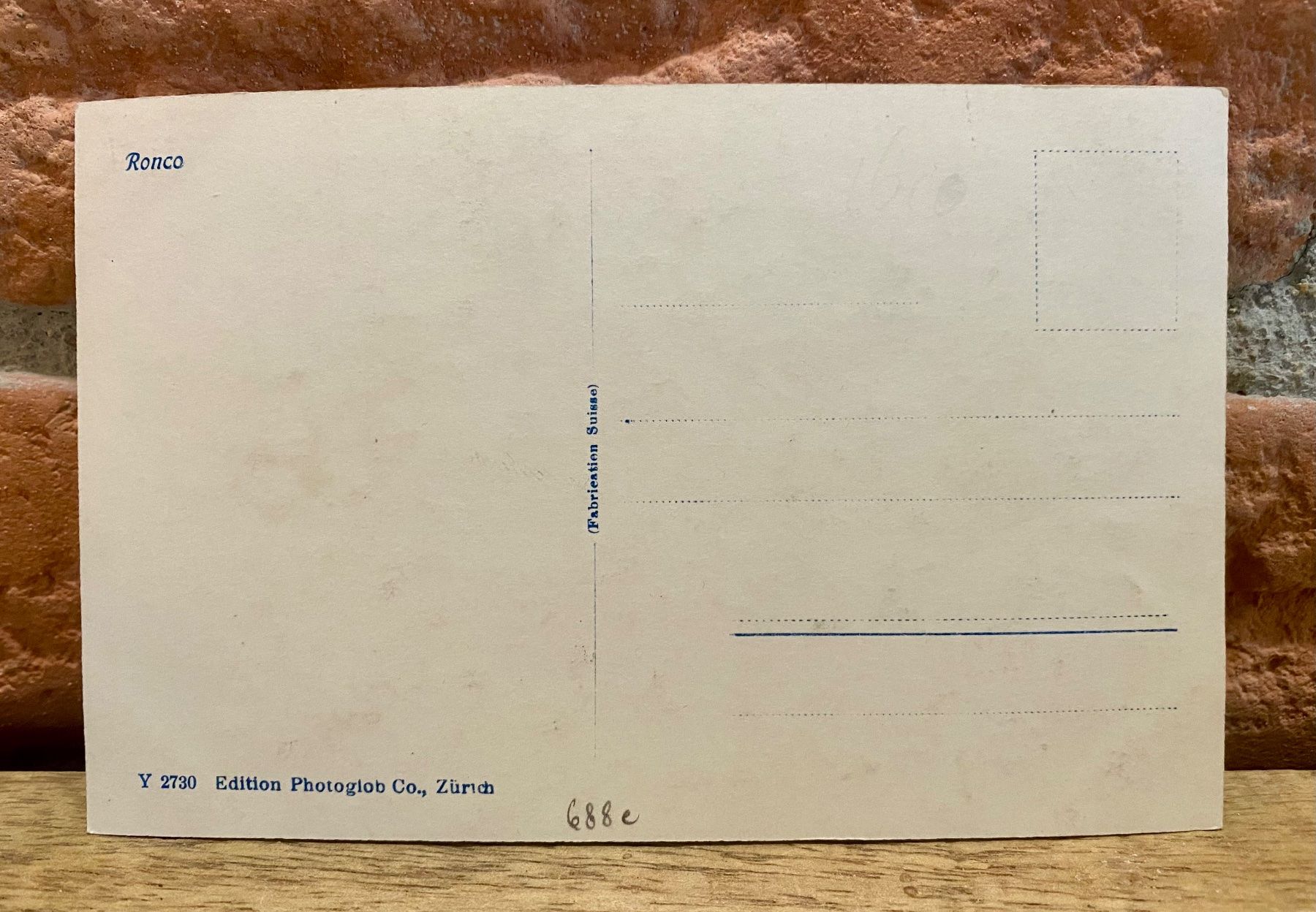 Cartoline postali: RONCO - Ascona - Lago Maggiore – Usato da Root venduto da ENGLAND-TREASURES 2