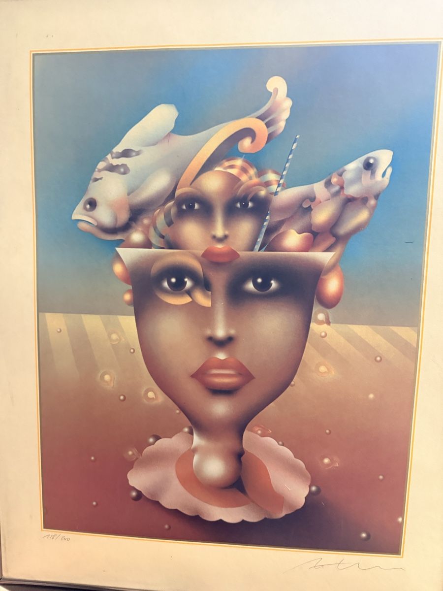 Grafica & Litografie: Surrealistische Lithographie – Usato da Solothurn venduto da NUVICO 4