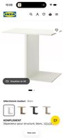 Séparateur structure IKEA Komplement blanc 100x58 cm