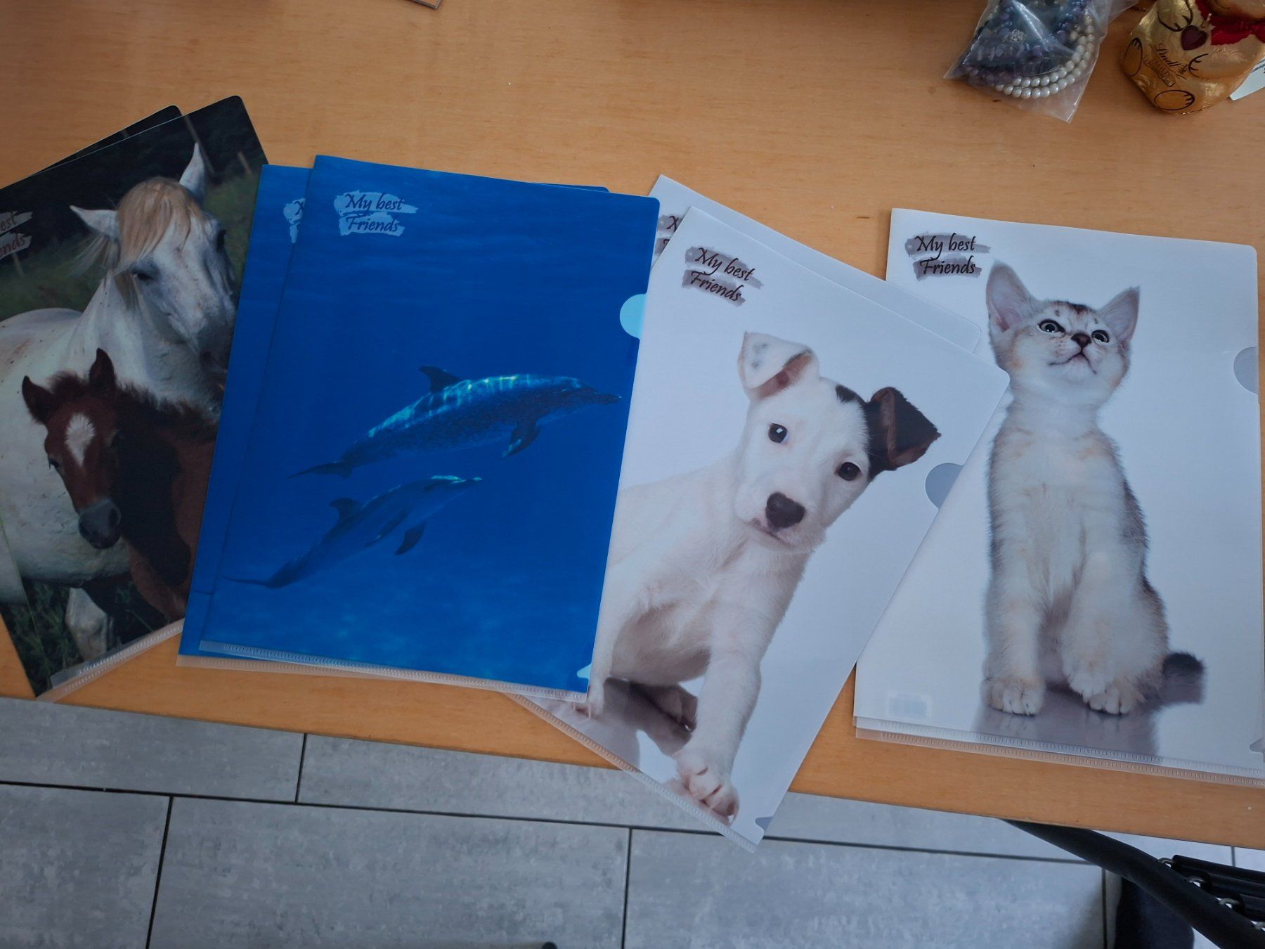 Raccoglitori: 8 Stück A4 Mappe mit Tiermotiven, Neu – Nuovo e nell'imballaggio originale da Killwangen venduto da KIANA08