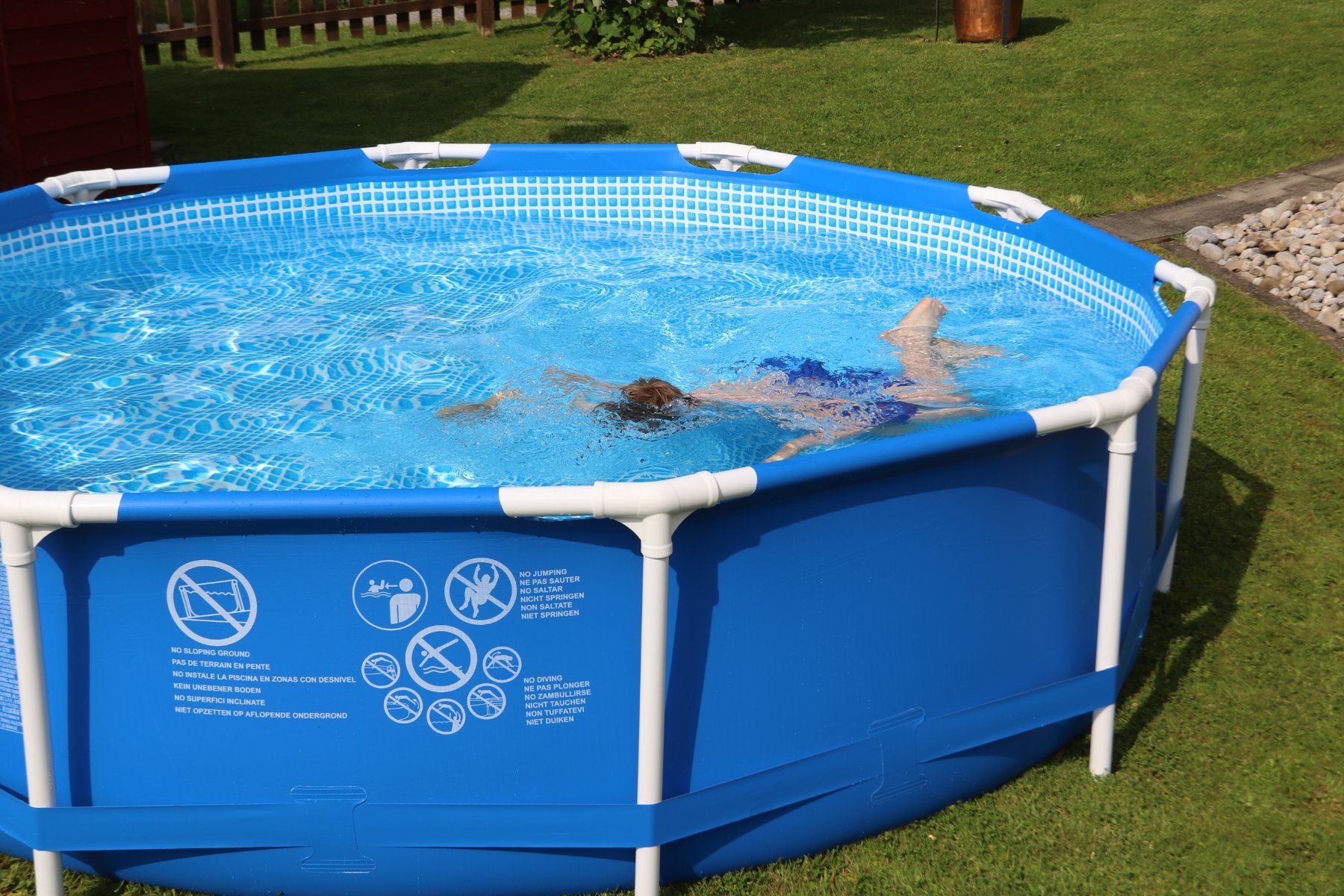 Intex Schwimmbad: Schwimmbad – Gebraucht aus Bichwil von maeg1430