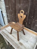 Holzstuhl Hocker