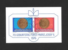 Liechtenstein Block 588 Fürst Franz ET 10.6.1976