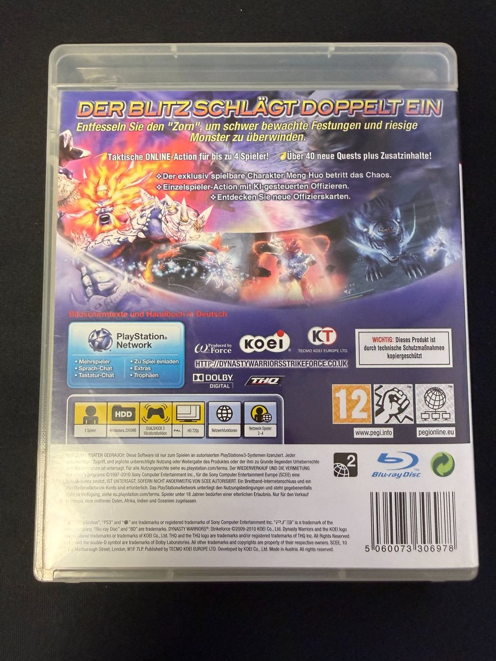 Sony Giochi: Dynasty Warriors Strikeforce - PS3 – Usato da Pont-de-la-Morge venduto da Darfal 2