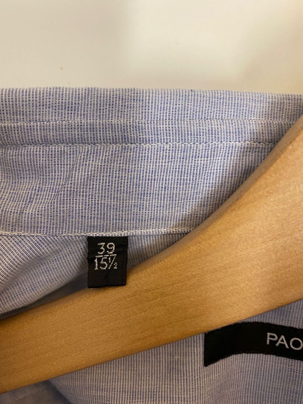 Camicie: Paolini Herrenhemd Gr. 39 - 100% Baumwolle – Usato da Frauenfeld venduto da LIL_NA 7