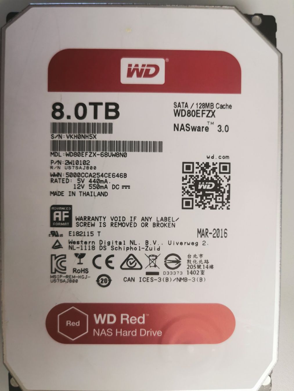 Dischi rigidi: WD Elements mit  WD Red HDD 8TB – Usato da Pfäffikon ZH venduto da Eichghost 1