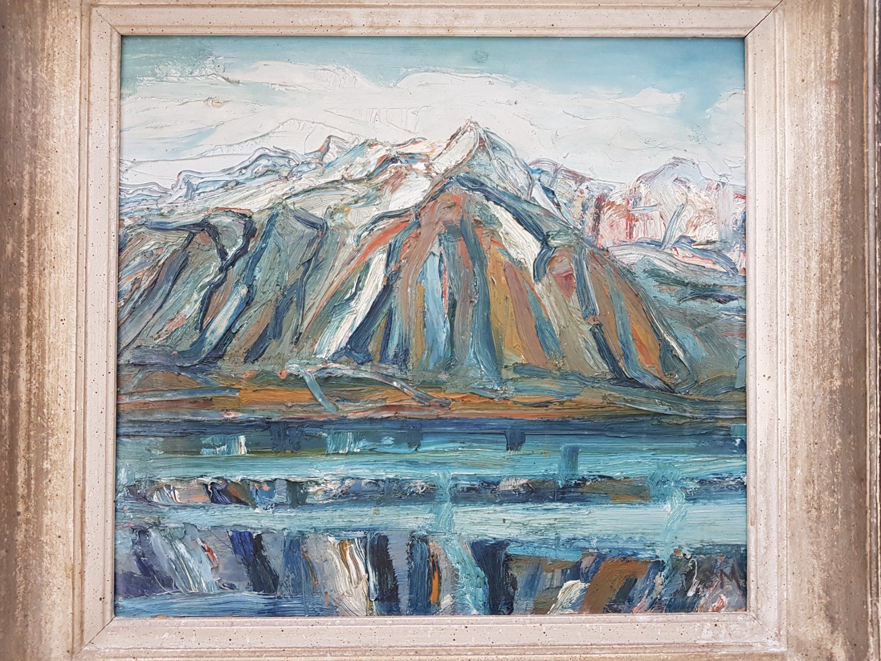 Dipinti: Gemälde Bergblick – Usato da Suhr venduto da Restwert_Suhr 1