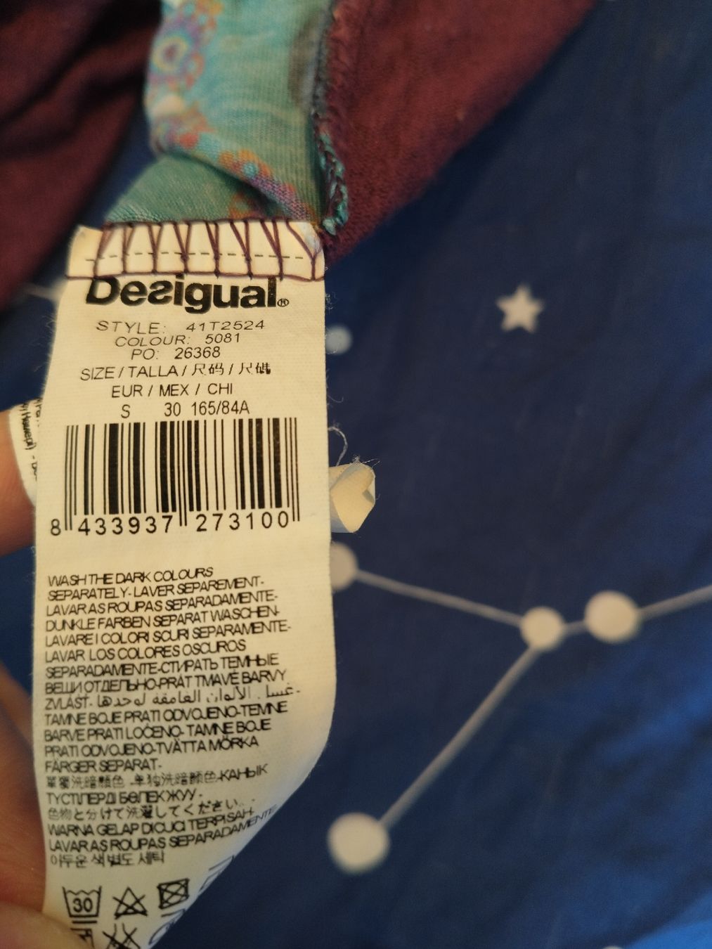 Desigual Blusen, T-Shirts & Tops: Bunte T-Shirt – Gebraucht aus Zürich von ila_9pnk 2