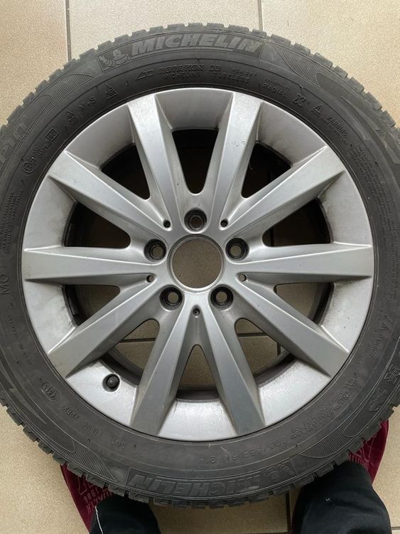 4 Winterreifen Mit Felgen 205/55 R16 | Kaufen Auf Ricardo