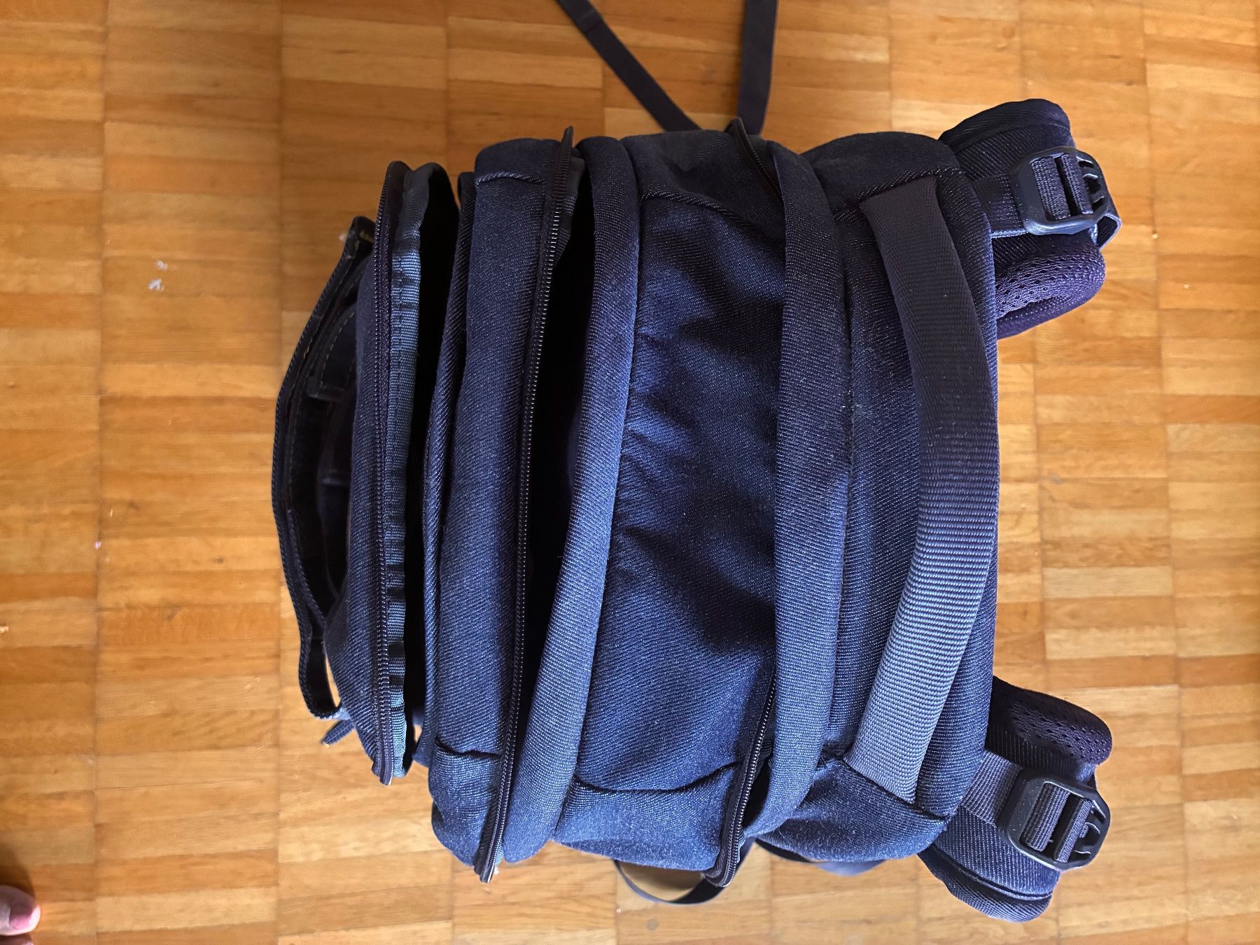 Satch Borse & Zaini: Satch Pack Schulrucksack Denim – Usato da Davos Platz venduto da hugo-peter 2
