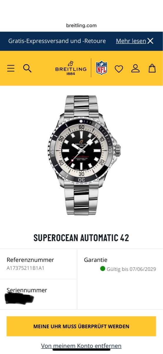 Breitling Orologi: Breitling Superocean 42 – Usato da Kreuzlingen venduto da el_70 2