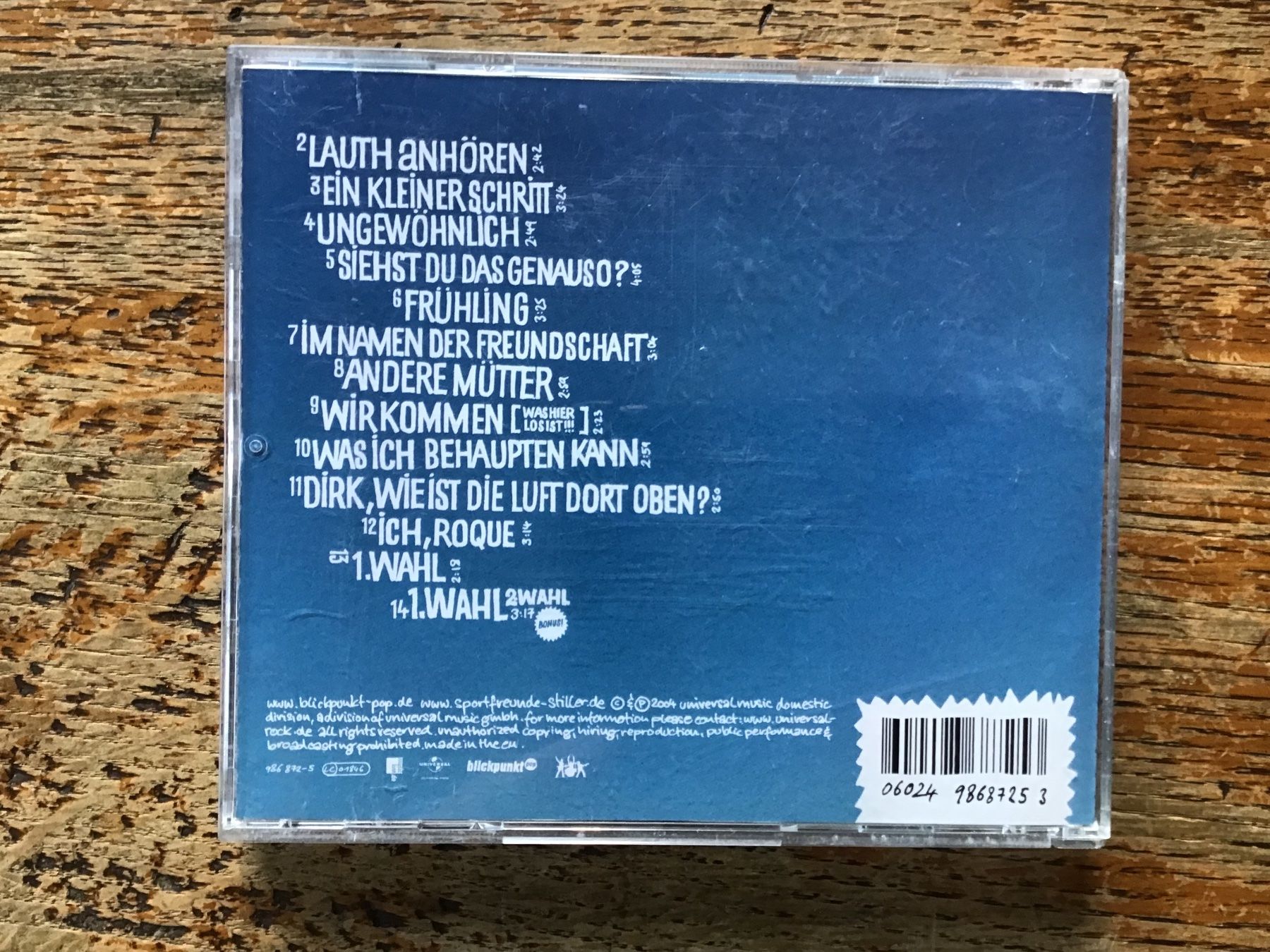 CD: CD Sportfreunde Stiller – Usato da Fully venduto da Ruby97 2