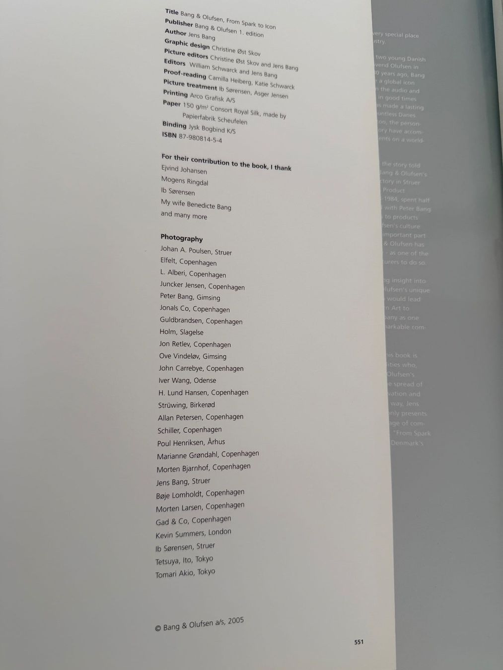 Livres: Bang Olufsen Buch – Neuf (Voir description) à Wettingen par jo_walters 2