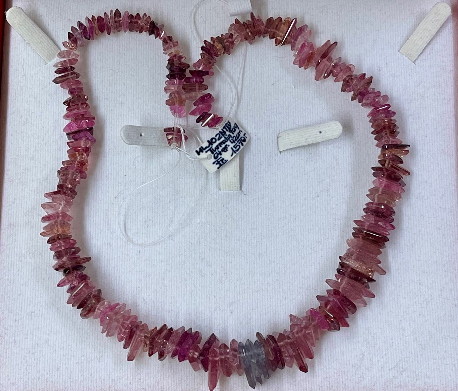 Catenine: Turmalin Kette – Nuovo e nell'imballaggio originale da Rotkreuz venduto da Datoro