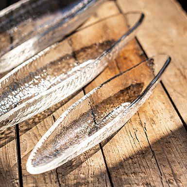 Glasi Hergiswil Servierplatten: Gondola mittel, 49 cm, Glasi Hergiswil – Gebraucht aus Greifensee von Snowtime 1